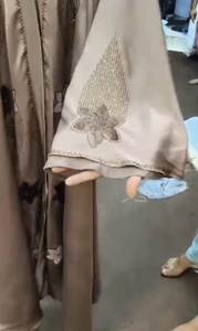 Ropa musulmana tradicional de mujer modesta elegante islámica hermosa estilo Abaya Premium Dubai-accesorio incluido - Product Image 4