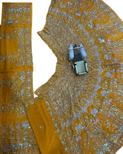 ชุดเดรสสำหรับเจ้าสาว lehnga choli จากร้าน Fullpari ดีไซน์เนอร์สำหรับสาวปาร์ตี้ - Product Image 1