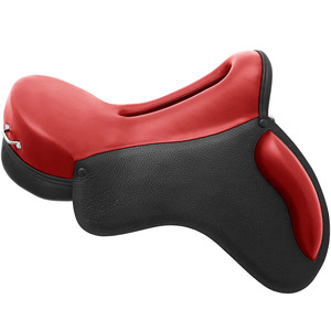 Silla de Montar de Resistencia para Caballos TRIDENT INTERNATIONAL de Primera Calidad, Estilo Inglés, PVC/Cuero Italiano, Ligera, Personalizable, India - Product Image 1