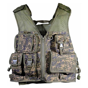 Arnés de personalización ligero, chaleco de Paintball con bucles de vaina elástica, chaleco de Paintball cómodo ventilado acolchado - Product Image 5