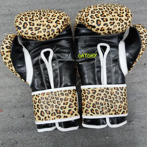 Guantes de Boxeo Profesionales para Hombre y Mujer, de Cuero PU, para Entrenamiento, Sparring y Fitness, OEM - Product Image 4