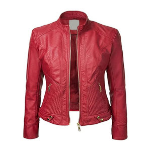 เสื้อแจ็กเก็ตหนังสำหรับผู้ชายเสื้อแจ็คเก็ตหนังแขนยาวดีไซน์แบบของคุณเอง - Product Image 6