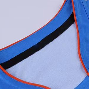 Polo de entrenamiento de tenis y pantalón corto para uniforme de bádminton unisex, conjunto de uniforme de tenis sublimado transpirable - Product Image 4