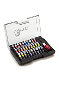 ชุดดอกสว่านระบายสีคุณภาพสูง1/4 "X 25มม. ของ S2 - Product Image 4