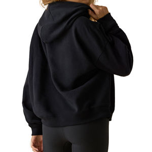Ensemble de survêtement sportif pour femmes, deux pièces, et tenue de sport en coton pour l'exercice, la course à pied, la salle de sport, le yoga, vêtements décontractés, ensemble de sweat-shirts - Product Image 5