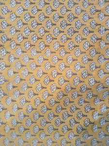 5 Yard Indian Handmade Beautiful Print 100% Pure Cotton Voile Fabric, <b>Hand</b> Block Print Bagru Print Dabu Fabric, Printed Fab - Product Image 2