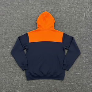 Novedad de Invierno 2025, Sudadera Informal de Dos Tonos con Capucha para Hombre, Personalizada con Logotipo Estampado, Talla Grande, 100% Algodón - Product Image 3