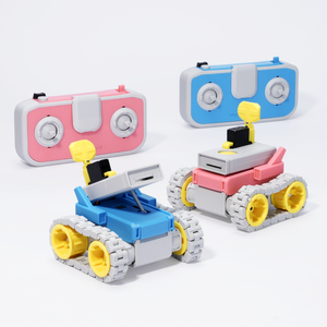 Mini Tanque RC CyberBrick Eléctrico Listo para Usar con Baterías Incluidas para Aventuras en Interiores/Exteriores Edades 8-13 - Product Image 2