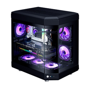K21-Pulse B Thiết Kế Mới OEM Chơi Game PC ATX Trường Hợp Máy Tính Nhà Sản Xuất Trò Chơi 360 Làm Mát Bằng Nước Thủy Tinh Bên - Product Image 6
