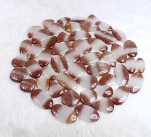 Étonnant rutile en cuivre pour la fabrication de bijoux Cabochons en cuivre rutile faits à la main pour pendentif collier dos plat pierre précieuse - Product Image 3