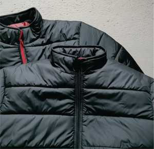 Manteau matelassé lourd à capuche LAYENNE, veste d'hiver en duvet pour homme, veste à capuche zippée en duvet pour homme - Product Image 5