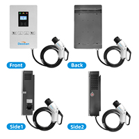 Borne de Recharge Murale 20/30/40KW DC Chargeur Rapide Bidirectionnel CCS1 CCS2 GBT Écran Tactile Compatible Solaire Station EV