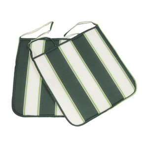 หมอนอิง Panarea ขนาด 39x39x2 ซม. ลายทางสีน้ำเงิน - Product Image 2