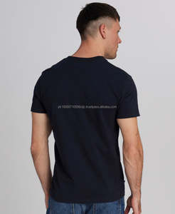 เสื้อยืดลำลองสำหรับผู้ชายเสื้อยืดสีทึบสำหรับผู้ชายเสื้อผ้าแฟชั่นดีไซน์ล่าสุด - Product Image 4