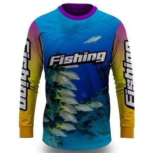 Por encargo último diseño de secado rápido personalizar torneo sublimación llanura hombres pesca camisas para la venta al por mayor proveedor - Product Image 1