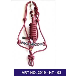 เชือกหนังม้าไนลอนแบบกำหนดเองเชือกแขวนคอบังเหียนอานม้าอังกฤษอินเดียสไตล์ตะวันตกใส่สบาย - Product Image 5