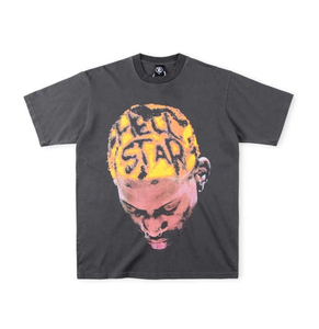 Venta al por mayor de peso pesado de alta calidad en blanco frontal logotipo personalizado impreso Anti-Shrink Dept hombres camisetas de gran tamaño Drop Shoulder - Product Image 4