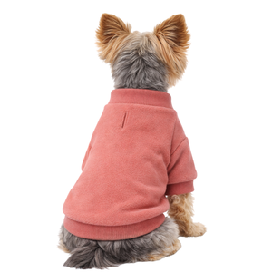 Sudadera de Forro Polar Rosa Empolvado para Perro, Ligera, Cálida, Suave, Ropa para Mascotas, para Perros Pequeños, Comodidad Interior - Product Image 2