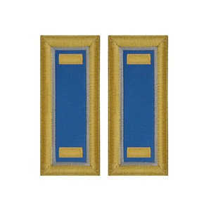 Epaulettes de Estilo Marítimo con Franja Dorada, Blancos, para Uniforme (Par) - Product Image 2