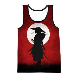 New Fashion Summer Casual Men's 3D Printed Tank <b>Tops</b> Breathable Knitted <b>Oversized</b> Streetwear Tees Hip Hop Style - Product Image 3