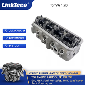 Головка блока цилиндров двигателя Linkteco в сборе для VW Golf <span class=keywords><strong>3</strong></span> Caddy <span class=keywords><strong>2</strong></span> Vento Seat Audi 80 1Y ADG BGG 1.9D L4 1995- 028103351 м 908055 - Product Image 5