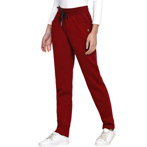 Pantalones de chándal para mujer, venta al por mayor, pantalones de jogging básicos de lana de color pesado personalizados para mujer, pantalones para mujer, servicio OEM - Product Image 3