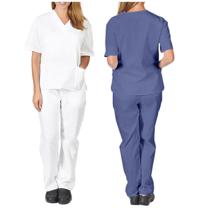 Uniformes Médicos Premium Personalizados para Mujer, Tejido de Punto de Alta Calidad para Médicos y Enfermeras, Venta al por Mayor - Product Image 1