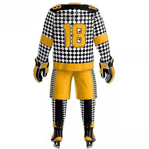 Uniforme de Hockey sobre Hielo para Adultos al Mejor Precio, Personalizable con Logotipo, Alta Calidad, 100% Algodón Poliéster de Secado Rápido - Product Image 6