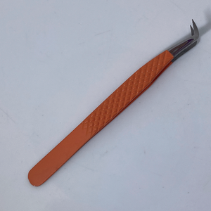 Pince à épiler pour faux cils en acier inoxydable de qualité fine droite et incurvée - Product Image 5