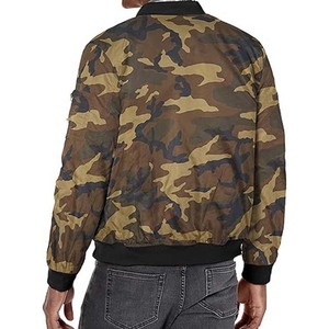 Precio al por mayor Chaquetas de los hombres Chaqueta de Bombardero a prueba de viento Manga larga Estilo casual High Street Poliéster-para la primavera y el otoño - Product Image 5