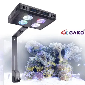 Gako A052 thay đổi độ sáng LED Aquarium đèn cho nước mặn Aquarium Tank LED rạn san hô Đèn hồ cá