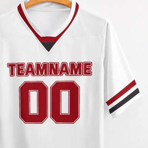 Camiseta de Fútbol Profesional Unisex 2025, la Mejor Calidad, Personalizable, Transpirable, Talla Grande, Estilo OEM, Ropa de Fútbol Personalizada - Product Image 4