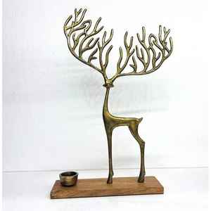 Reno de latón artístico diseñado y hecho a mano para decoración exportador decorativo al por mayor de La India con calidad de exportación - Product Image 1