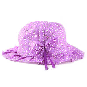 Girls Floppy <b>Hat</b> - <b>Purple</b> - Product Image 2