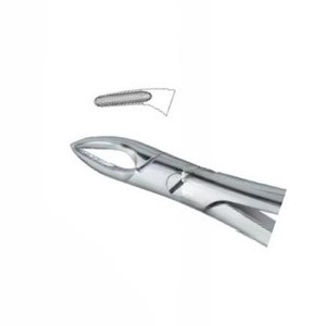 Pince à extraction dentaire Fig76 N Instruments dentaires en acier inoxydable de haute qualité personnalisés - Product Image 3