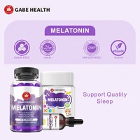 Gommes à la mélatonine, complément alimentaire pour le sommeil, pour adultes et enfants, favorise la relaxation, soutient la qualité du sommeil, vente en gros, OEM, ODM, étiquette privée