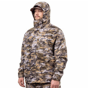Combinaison de pluie imperméable camouflage avec capuche réglable Veste coupe-vent et pantalon pour l'extérieur - Product Image 3
