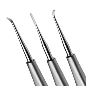 Ensemble de 3 Élévateurs de Chirurgie Dentaire Apicale Manuels en Acier Inoxydable, Ensemble d'Instruments, Base de Sécurité ISO13485, Instruments Chirurgicaux CE - Product Image 5