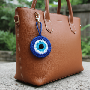 Estuche para Auriculares de Lana con Forma Rectangular y Diseño de Ojo Turco - Product Image 2