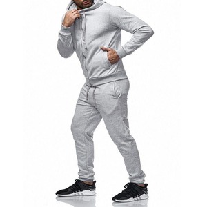 Nouvel ensemble de survêtement décontracté pour homme, grande taille, manches longues, motif uni, haute qualité, collection hiver 2026 - Product Image 6