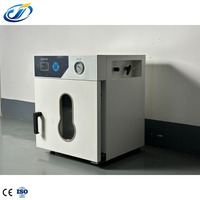 Four de séchage sous vide de laboratoire JIECHENG 24L DZF en acier inoxydable 800W, four de précision à température constante