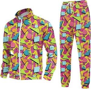 Chándal deportivo de verano 100% de poliéster de talla grande personalizado de alta calidad para hombres y mujeres, sublimación transpirable - Product Image 5