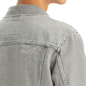 Chaquetas de Invierno de Mezclilla para Adultos, Corte Ajustado, 100% Algodón, Lisas, Multicolores, Ropa de Invierno para Exteriores - Product Image 6