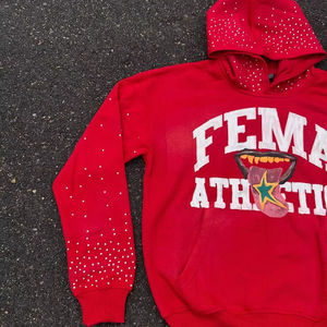 Sudaderas Casuales de Invierno para Hombre, Color Sólido, 100% Algodón, Corte Regular, Diseño con Bolsillo, Ecológicas y Transpirables - Product Image 1