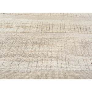 Alfombra Afgana de Lana Tejida a Mano, Color Marfil, con Patrón Geométrico Rectangular, para Sala de Estar, Pasillo y Patchwork - Re-1579 - Product Image 1