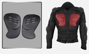 แจ็กเก็ตมอเตอร์ไซค์สำหรับผู้ชายเสื้อเกราะชีวภาพเสื้อแข่งวิบาก - Product Image 5