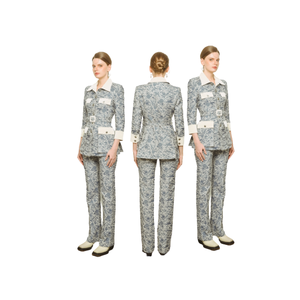 Trajes de mujer Buen precio Antiarrugas Elegante Nuevo diseño Embalaje personalizado del fabricante de Vietnam - Product Image 3