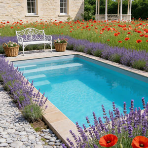 Piscina de acrílico, piscina gigante, piscina grande, piscina al aire libre, piscina grande, piscina de gran tamaño, piscina para casa - Product Image 1