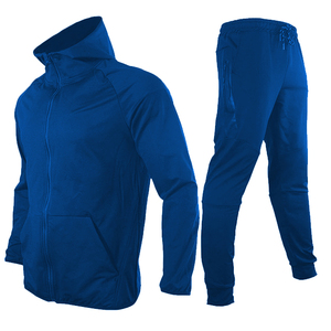 Men's Winter Breathable 100% Cotton Fleece Hoodie Jogger Set Elastic Waist Tracksuit Customized Logo Digital Printing Multi - Product Image 6