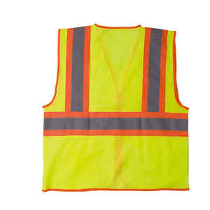 Chaleco reflectante de trabajo, ropa de trabajo de seguridad de alta visibilidad, transpirable, ligero, duradero, cómodo, chaleco reflectante para exteriores - Product Image 2